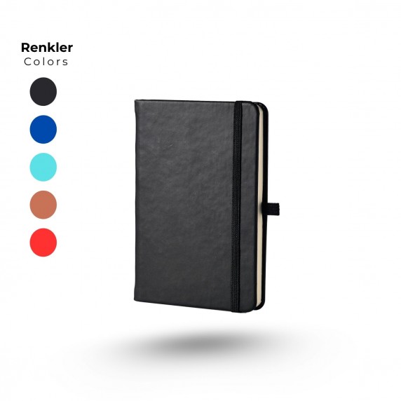 Mini Cep Boy Termo Deri Kapaklı Tarihsiz Defter